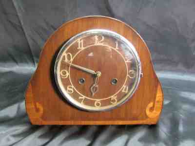 ANTIQUE JUNGHANS WURTTEMBERG HAC MANTEL CLOCK