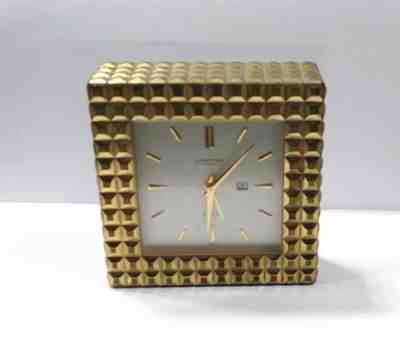 LOOPING ANTIMAGNETIC ART DECO WATCH with ALARM & 8 Day ORIGINAL DESKTOP