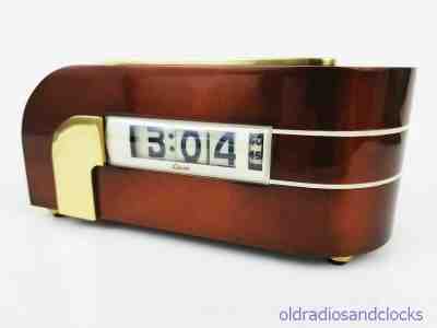 Vintage 1940's Art Deco Working Lawson Clock - Zephyr - Model 304