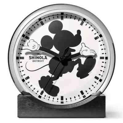 DISNEY SHINOLA SILHOUETTE MICKEY MOUSE 90TH ANNIVERSARY LE WALL CLOCK 87/450