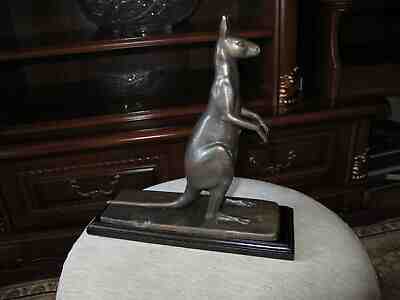 MAIN PART JUNGHANS  KANGAROO  MYSTERY SWING CLOCK BRONZE + STRAIGHT JEWELED BAR 
