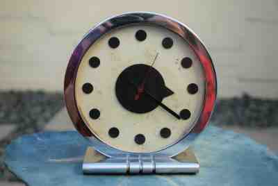 RARE GILBERT ROHDE TELECHRON CLOCK NOT HERMAN MILLER EARLY MODERNISM WOW!!