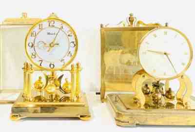 MAGNIFICENT LOT OF TWO SCHATZ 1000 DAY CLOCK And MASTERS 400 Clean,
