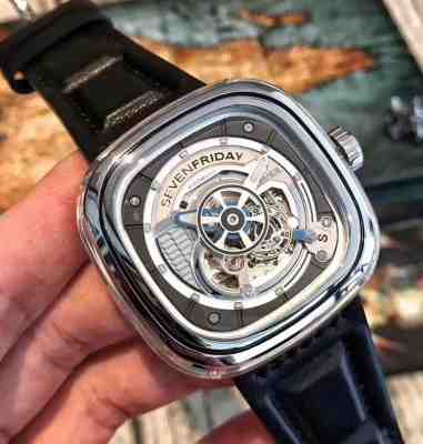 Sevenfriday~ With Box Authentic In Box SF-S1/01 S-Series Black Strap Men's Watch