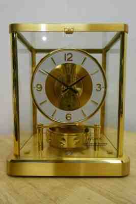 Jaeger LeCoultre Atmos Clock, Caliber 540 from 1990, with copy of Owner's Manual