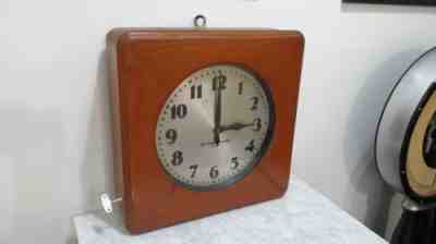 Self Winding Clock Company Western Union Railroad pendulum wall clock regulator