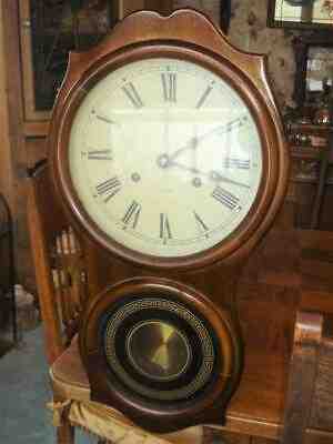 Vintage Grandmother Clock Pendulum 31 Day register Made in Korea Daekor w/key