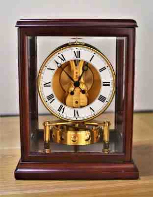 Jaeger LeCoultre Atmos Clock Fontaineble Roman Dial Breguet Hands Super rare 540