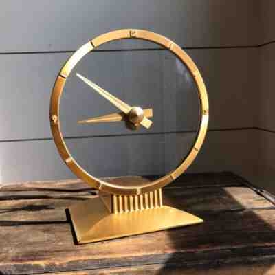 Jefferson Golden Hour Mystery clock- Works And Keeps Perfect Time