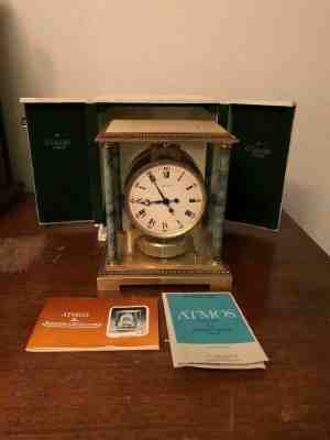 Jaeger LeCoultre Atmos Vendome WITH CASE, MANUALS (Empire Directoire) MAKE OFFER