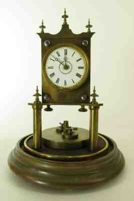 ANTIQUE Anniversary Clock  porcelain GERMANY wind very old 400