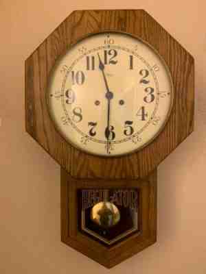 Ridgeway Regulator Pendulum Wall Clock