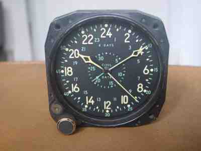 World War 2 Era Waltham Military Aircraft Clock ..... CDIA