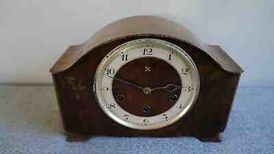 Vintage mantel shelf clock Pfeilkreuz Westminster made in Germany