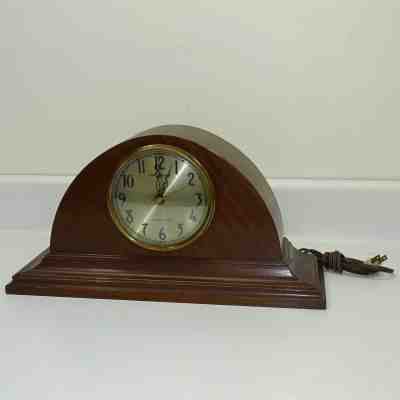 Vintage General Electric Westminster Chime Mantle Clock, Works 
