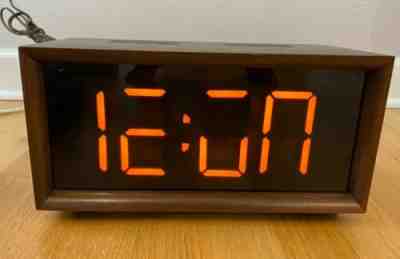 VTG Heath Heathkit GC-1197 Digital Shelf Clock Original Needs Work/new Bulbs