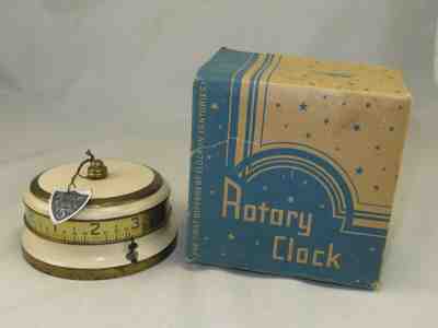 Rotary Lux Tape Measure clock - In original Box and tag