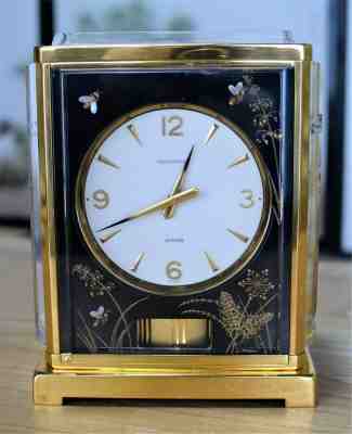 Jaeger LeCoultre Atmos Clock Marina Bees 