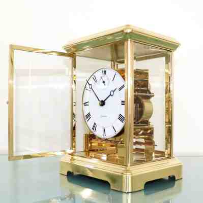 KIENINGER Mantel CLOCK TRIPLE CHIME! Translucent! Westminster 4 Crysals! Germany