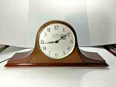 Vintage Seth Thomas Medbury 6E Chime Electric Tambour Mantle Clock Working Nice!
