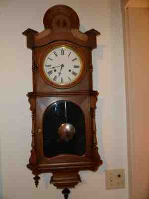 Circa 1874  30 Day Welch Spring & Co Regulator #4 In Walnut For  Parts/Restore