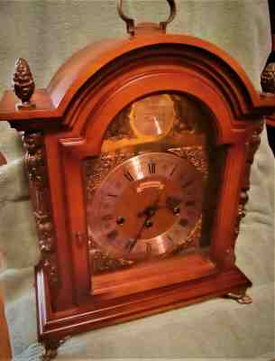 Ornate Emil Schmeckenbecher Mantle Clock - Westminster Chimes
