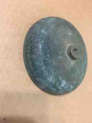 Antique Cast Bronze Grandfather Clock Bell Blake Bell Co Boston Paul Revere Ties