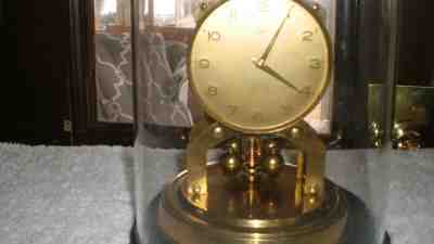 SCHATZ 1000 day clock 1954 RARE ARABIC NUMBERS BEUTIFULL ORIGINAL COND.