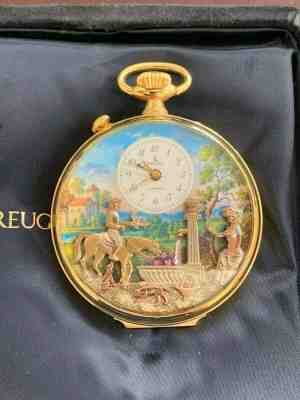Reuge the Huntsmans Rest Musical Pocket Watch With Automation