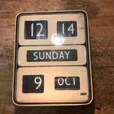 Solari Udine Dator 5 Vintage Flip Clock