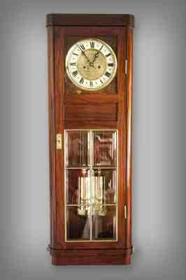2 WEIGHT VIENNA REGULATOR WITH BEVEL GLASS (JUNGHANS)