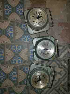 3 BENZING COMATIC PIGEON CLOCK