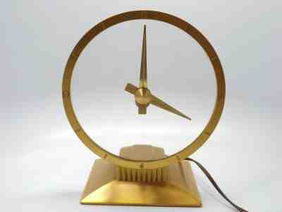 Vintage Jefferson Golden Hour Mystery Electric Clock