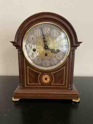 Stunning Sligh Carriage Mantel Clock With German Hermle Movement & Chime