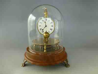 Vintage German Briggs Rotary Flying Ball Pendulum Clock Rare ( Watch The Video )