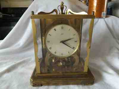 Vtg. Schatz & Sons 1000 Day Anniversary Mantel Clock Working / or Repair No Key