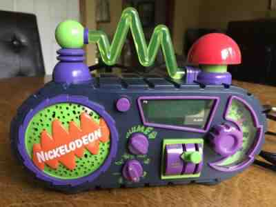 Nickelodeon Time Blaster Slime Digital Alarm Clock, Great condition!