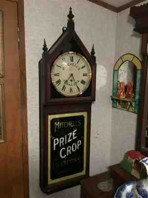  Rare Victorian Mitchell's Prize Crop Tobacco Cigarettes Advertising Wall Clock