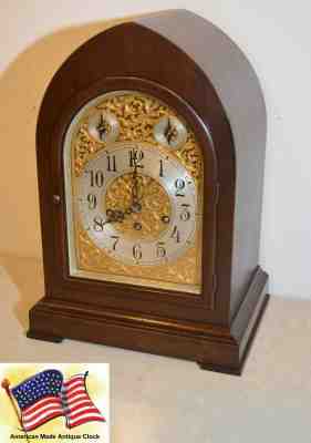 FULLY RESTORED SETH THOMAS GRAND ANTIQUE WESTMINSTER CHIME CLOCK NO. 72-1921   