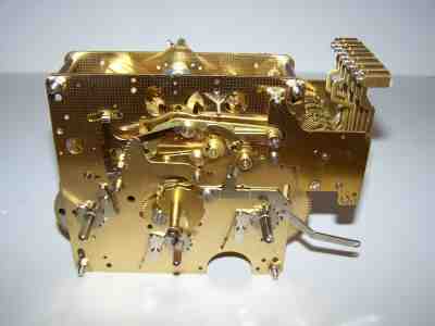 Hermle clock movement #1051-030/38cm. reconditioned tested Facetime Support Inc.