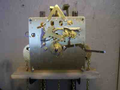 Hermle clock movement #451-050/94cm. reconditioned tested Facetime Support Inc.