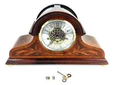 Howard Miller Vanderbilt Mantel Clock, 630-185 Millenium L.E. 1050-020 2 jewels