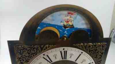 Emperor Grandfather Clock Movement  And Moon Phase Dial  Repair  are parts