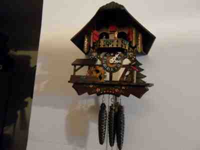 LOTSCHER  CUCKOO CLOCK , MADE IN SWITZERLAND , ROMANCE # 2708