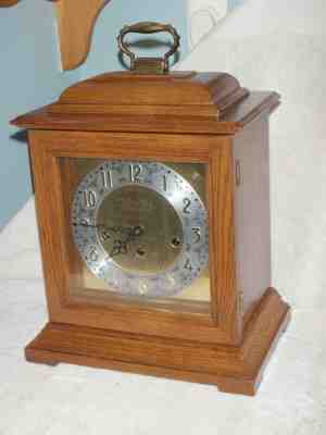 Seth Thomas Mantel Clock 8 Day Key Wound Westminster Chime Beautiful!
