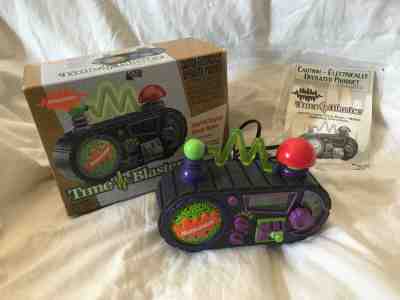 Nickelodeon Time Blaster Slime Digital Alarm Clock Vintage 1996 Tested & Working