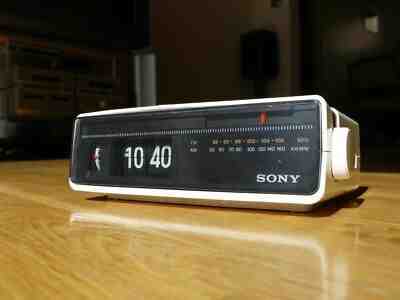Sony Flip Clock Radio Vintage Copal Eames Alarm Howard Danish Digimatic EZ