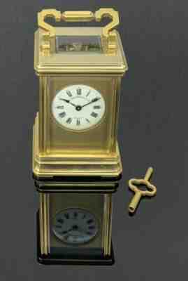 Superb 19th Century Carriage Clock by Sir John Bennett, Ltd., Paris