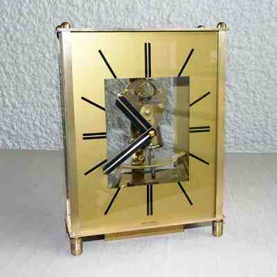 VINTAGE KUNDO ELECTRONIC ELECTROMAGNETIC KIENINGER & OBERGFELL MANTLE CLOCK