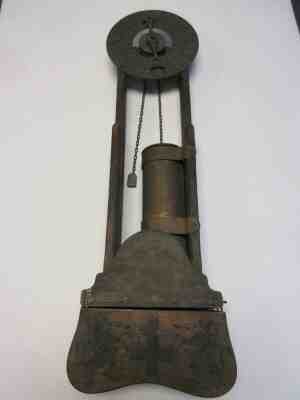 ANTIQUE WATER WALL CLOCK CLEPSYDRA PROBABLY ENGLISH  *DATED 1682*